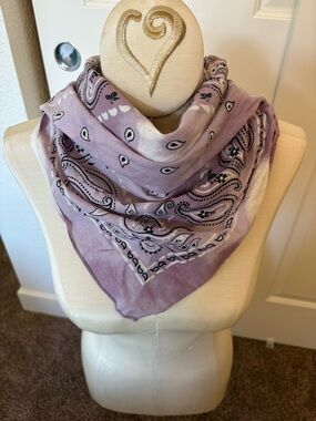 Idyllwind Lavender Paisley Wrap Scarf